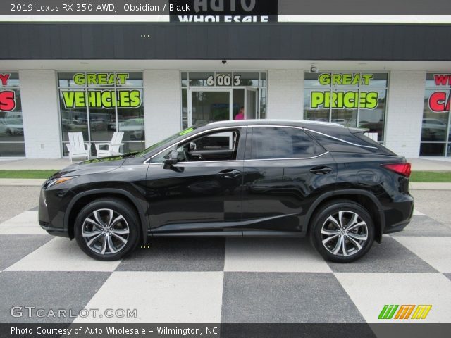 2019 Lexus RX 350 AWD in Obsidian