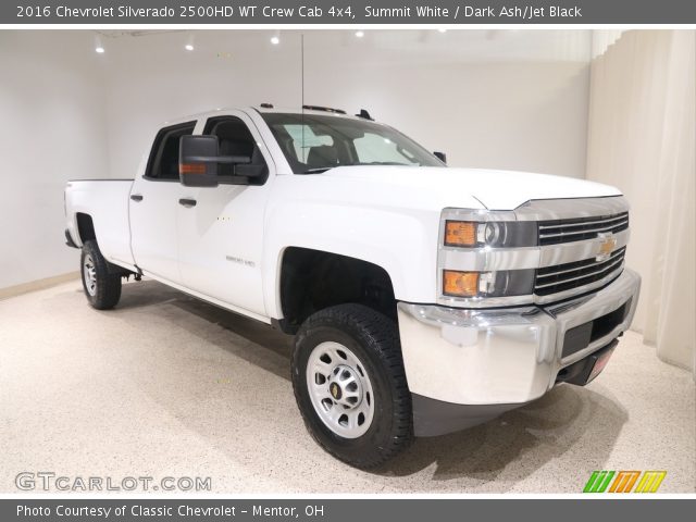 2016 Chevrolet Silverado 2500HD WT Crew Cab 4x4 in Summit White