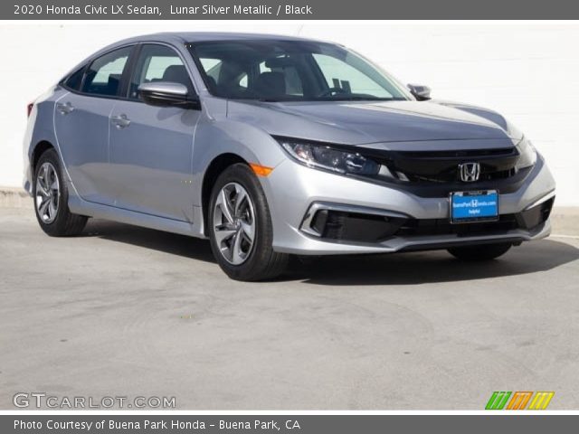 2020 Honda Civic LX Sedan in Lunar Silver Metallic