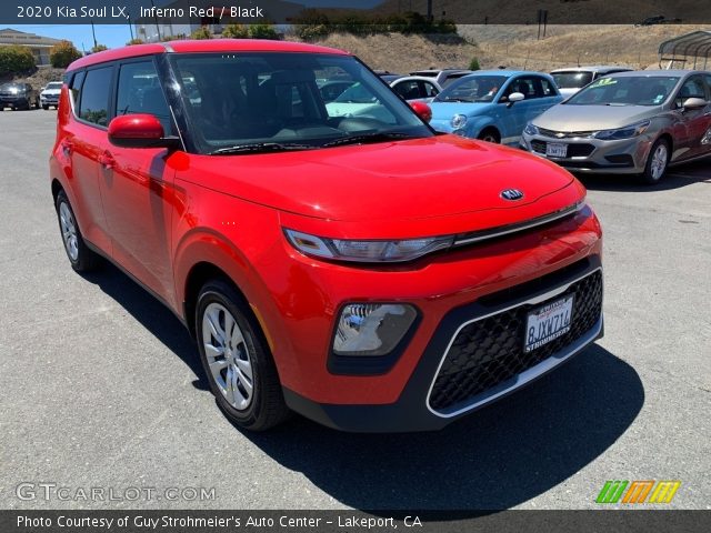 2020 Kia Soul LX in Inferno Red