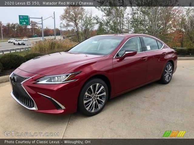 2020 Lexus ES 350 in Matador Red Mica