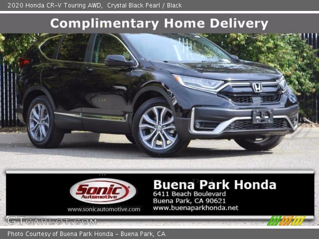 2020 Honda CR-V Touring AWD in Crystal Black Pearl