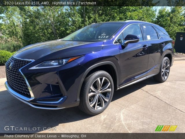 2020 Lexus RX 350L AWD in Nightfall Mica
