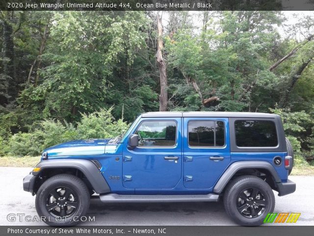 2020 Jeep Wrangler Unlimited Altitude 4x4 in Ocean Blue Metallic