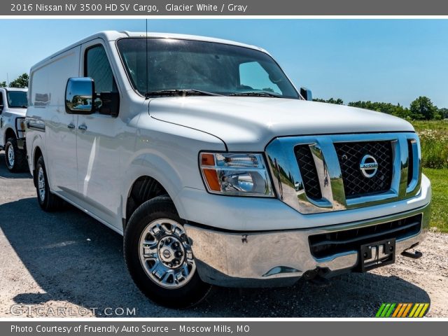 2016 Nissan NV 3500 HD SV Cargo in Glacier White