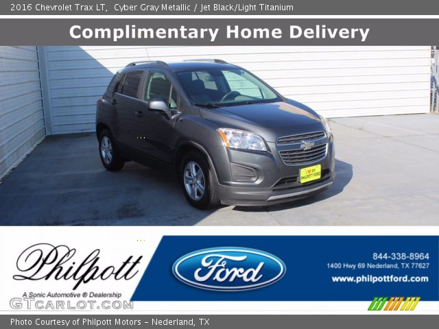 2016 Chevrolet Trax LT in Cyber Gray Metallic