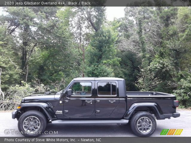 2020 Jeep Gladiator Overland 4x4 in Black