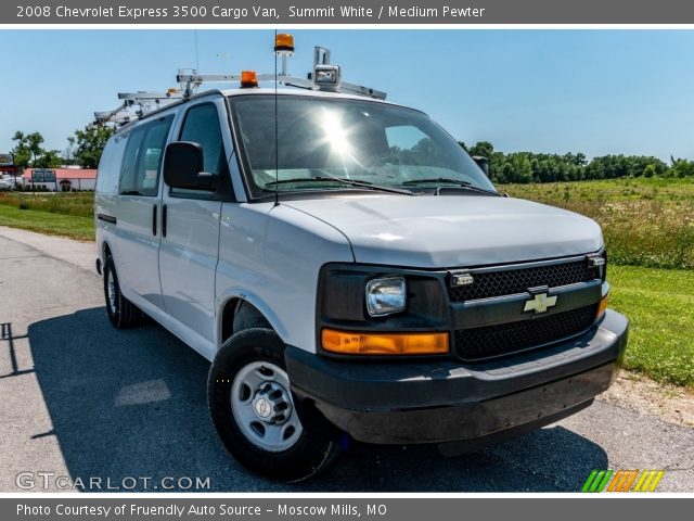 2008 Chevrolet Express 3500 Cargo Van in Summit White