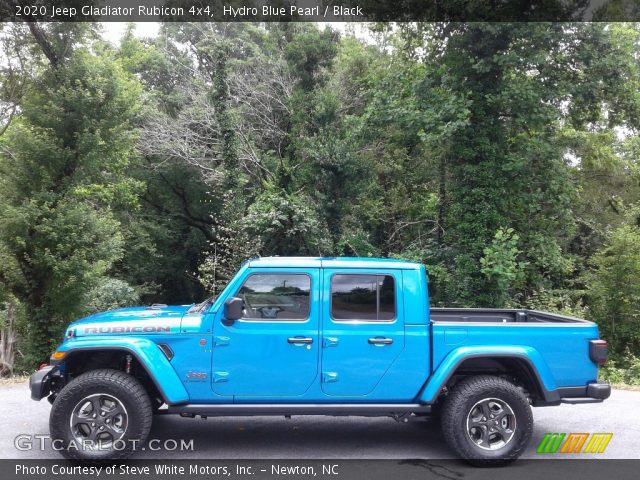 2020 Jeep Gladiator Rubicon 4x4 in Hydro Blue Pearl