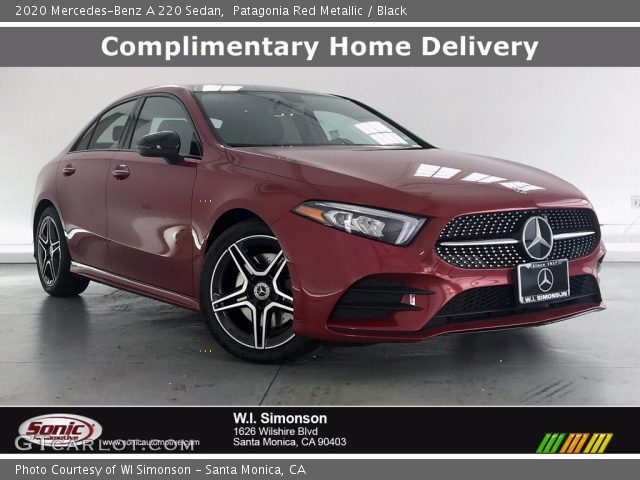 2020 Mercedes-Benz A 220 Sedan in Patagonia Red Metallic