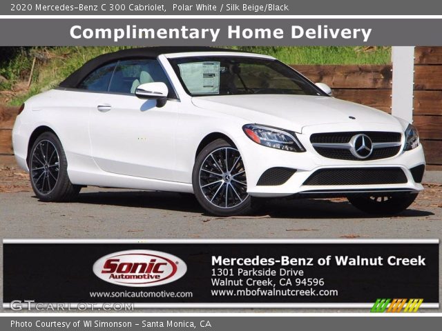 2020 Mercedes-Benz C 300 Cabriolet in Polar White