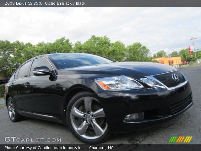 2008 Lexus GS 350 in Obsidian Black