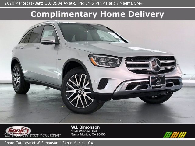 2020 Mercedes-Benz GLC 350e 4Matic in Iridium Silver Metallic