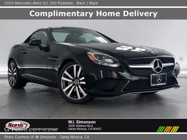 2020 Mercedes-Benz SLC 300 Roadster in Black