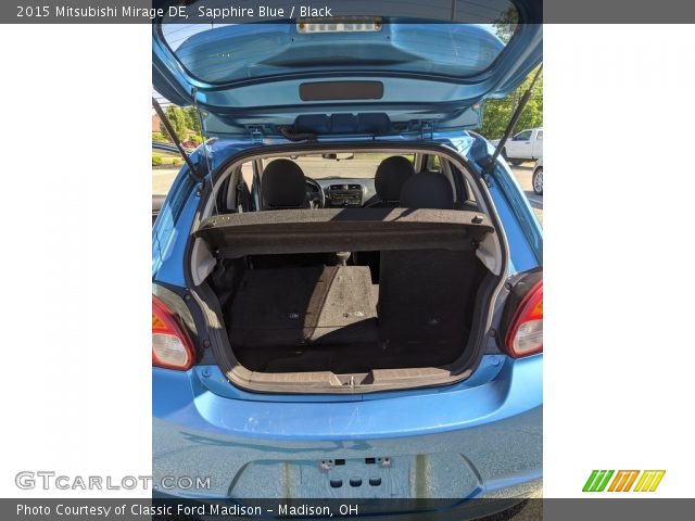 2015 Mitsubishi Mirage DE in Sapphire Blue