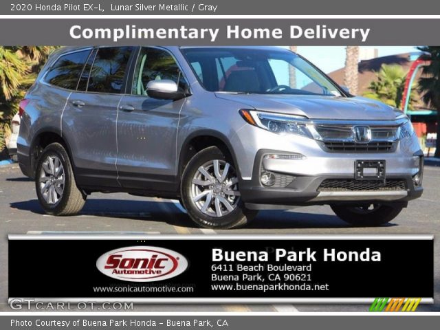 2020 Honda Pilot EX-L in Lunar Silver Metallic