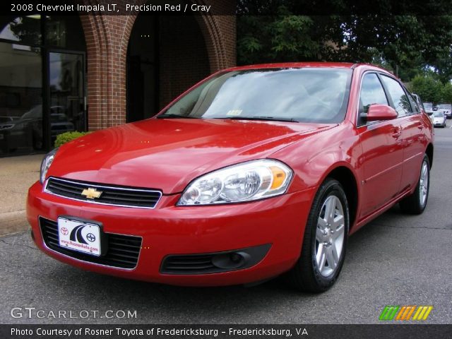 2008 Chevrolet Impala LT in Precision Red
