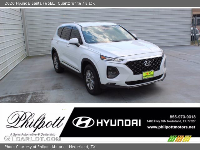 2020 Hyundai Santa Fe SEL in Quartz White