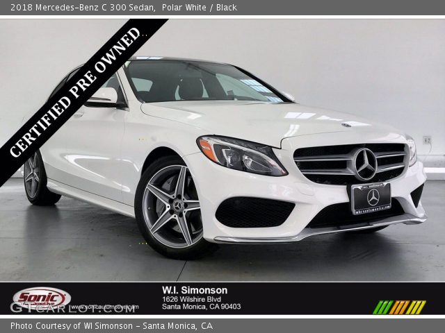 2018 Mercedes-Benz C 300 Sedan in Polar White