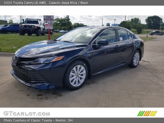2020 Toyota Camry LE AWD in Galactic Aqua Mica