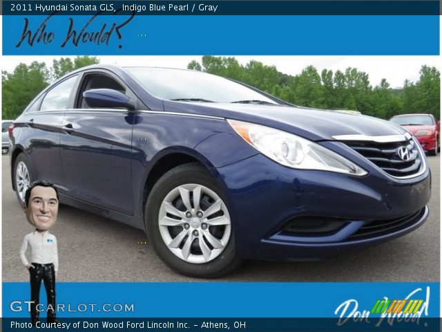 2011 Hyundai Sonata GLS in Indigo Blue Pearl