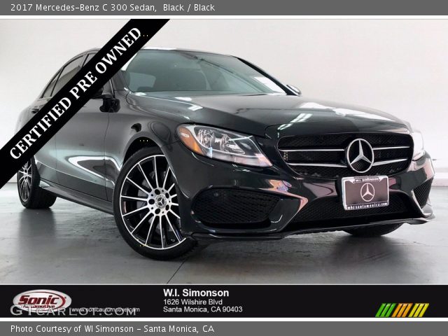 2017 Mercedes-Benz C 300 Sedan in Black