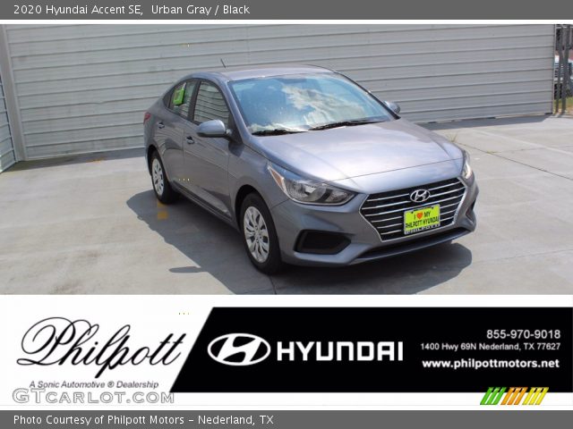 2020 Hyundai Accent SE in Urban Gray