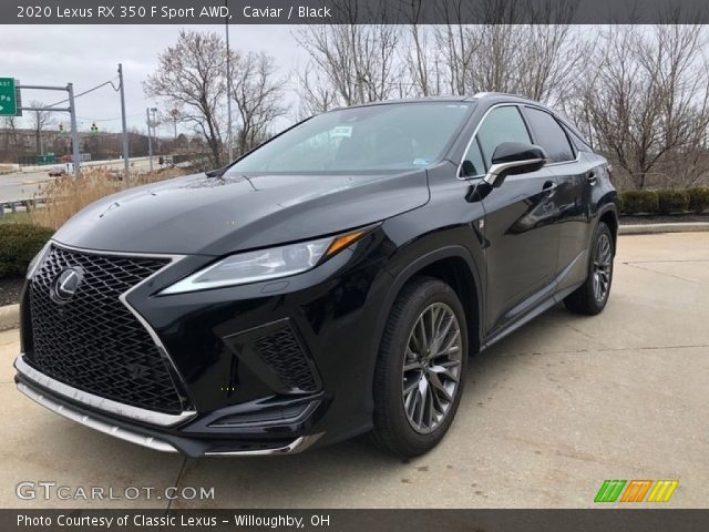 2020 Lexus RX 350 F Sport AWD in Caviar