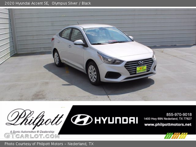 2020 Hyundai Accent SE in Olympus Silver