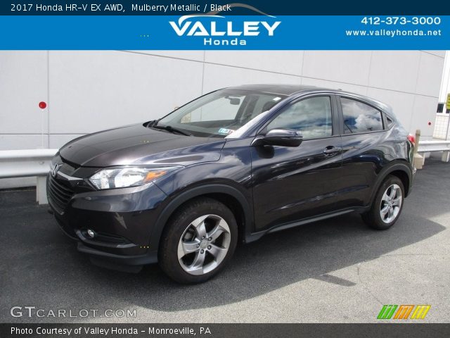 2017 Honda HR-V EX AWD in Mulberry Metallic