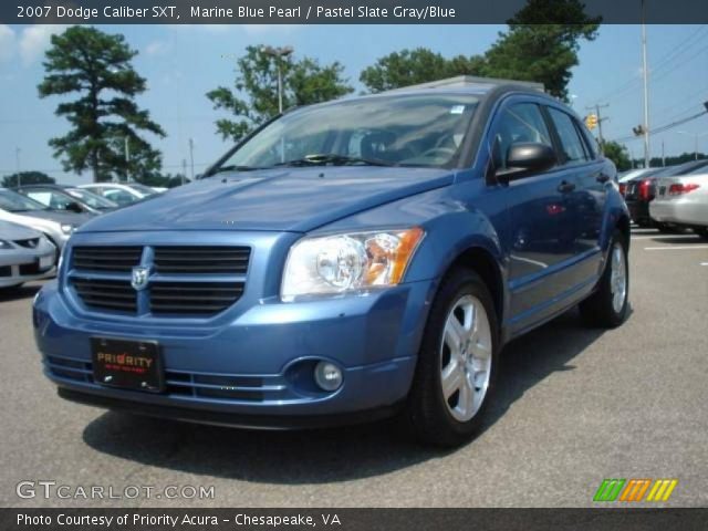 2007 Dodge Caliber SXT in Marine Blue Pearl
