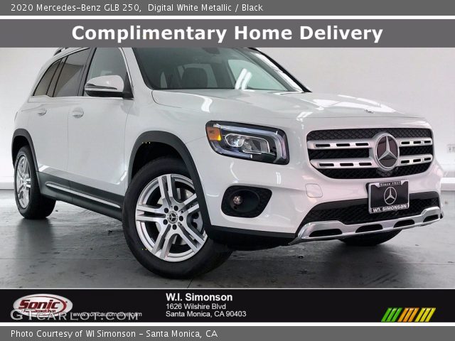 2020 Mercedes-Benz GLB 250 in Digital White Metallic