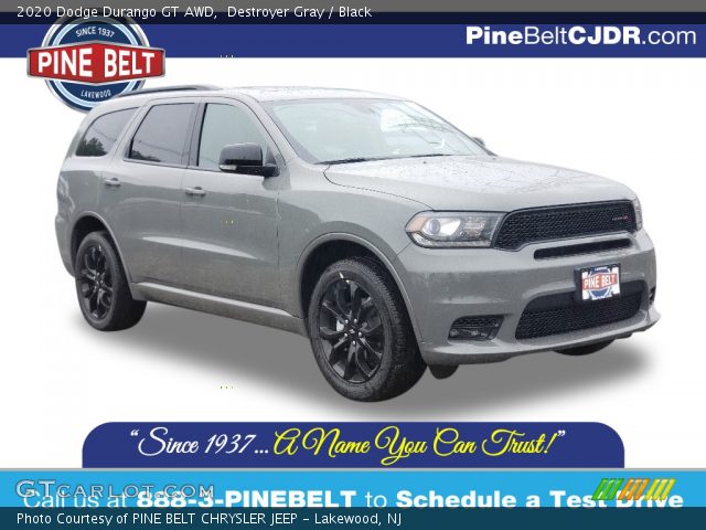 2020 Dodge Durango GT AWD in Destroyer Gray