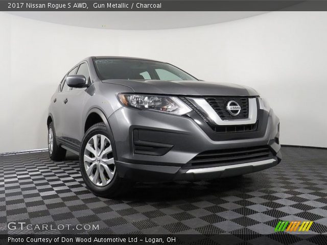 2017 Nissan Rogue S AWD in Gun Metallic