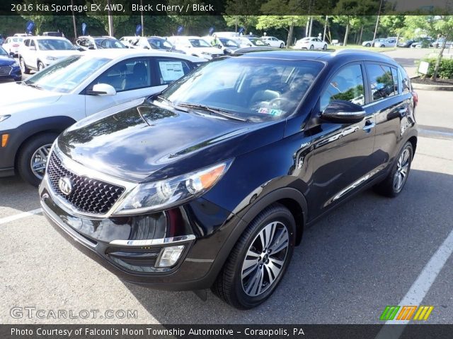 2016 Kia Sportage EX AWD in Black Cherry