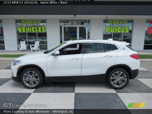 2019 BMW X2 sDrive28i in Alpine White