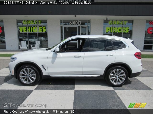2019 BMW X3 sDrive30i in Alpine White