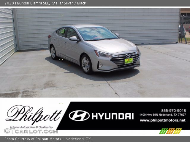 2020 Hyundai Elantra SEL in Stellar Silver