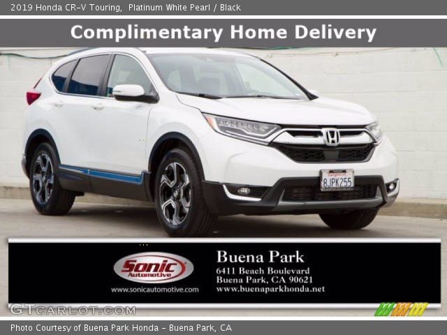 2019 Honda CR-V Touring in Platinum White Pearl