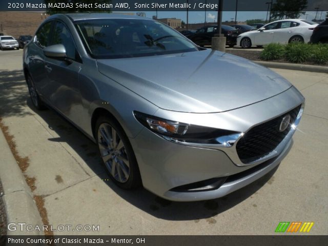 2020 Mazda MAZDA3 Select Sedan AWD in Sonic Silver Metallic