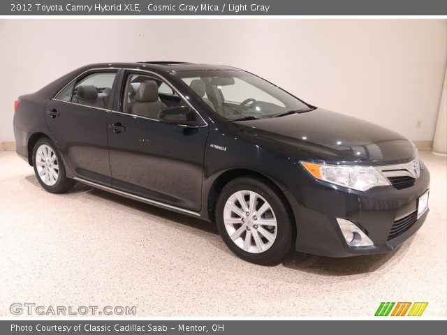 2012 Toyota Camry Hybrid XLE in Cosmic Gray Mica