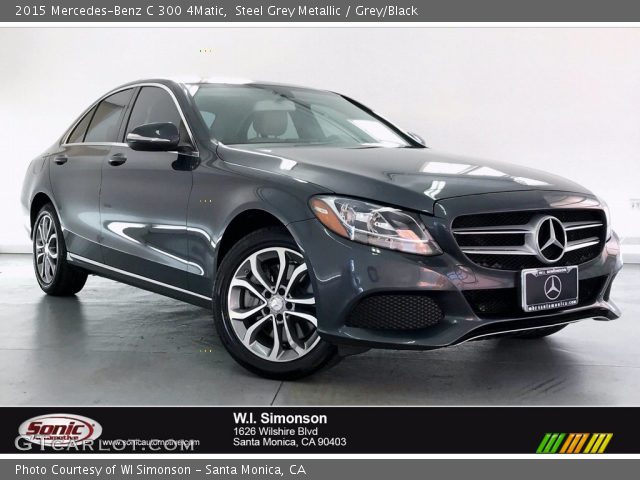 2015 Mercedes-Benz C 300 4Matic in Steel Grey Metallic