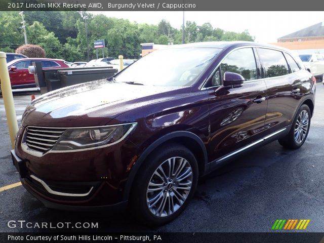 2017 Lincoln MKX Reserve AWD in Burgundy Velvet
