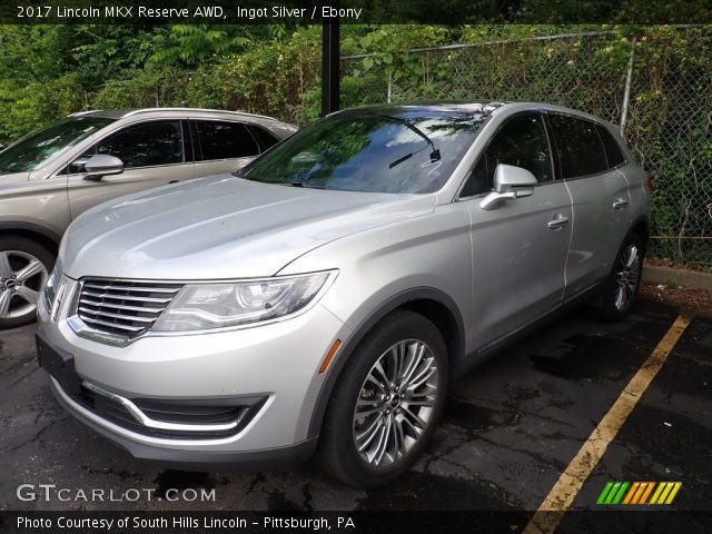 2017 Lincoln MKX Reserve AWD in Ingot Silver
