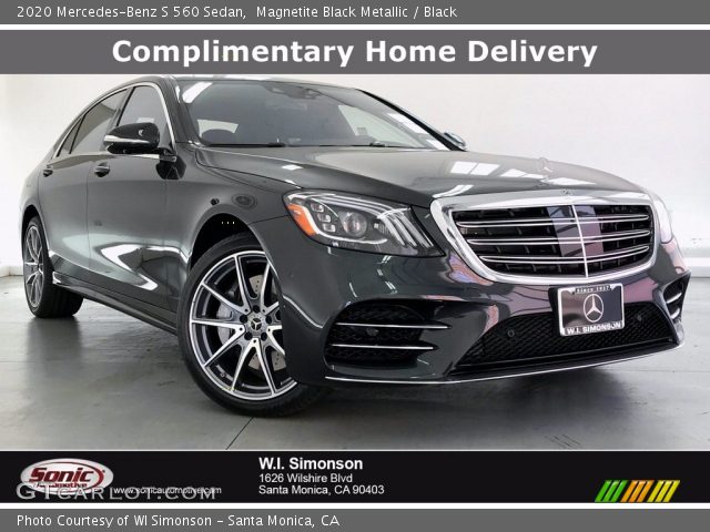 2020 Mercedes-Benz S 560 Sedan in Magnetite Black Metallic