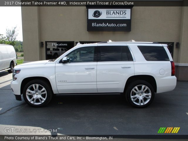 2017 Chevrolet Tahoe Premier 4WD in Iridescent Pearl Tricoat