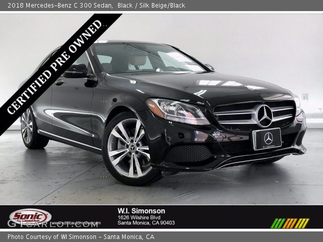 2018 Mercedes-Benz C 300 Sedan in Black