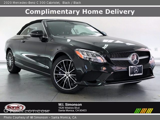 2020 Mercedes-Benz C 300 Cabriolet in Black
