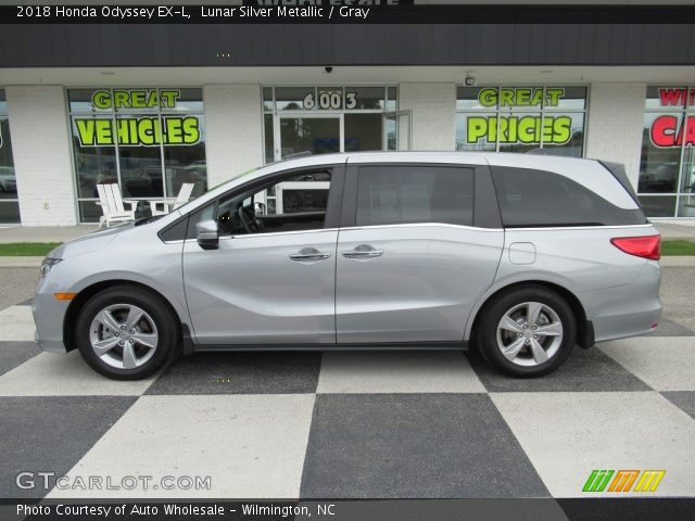 2018 Honda Odyssey EX-L in Lunar Silver Metallic