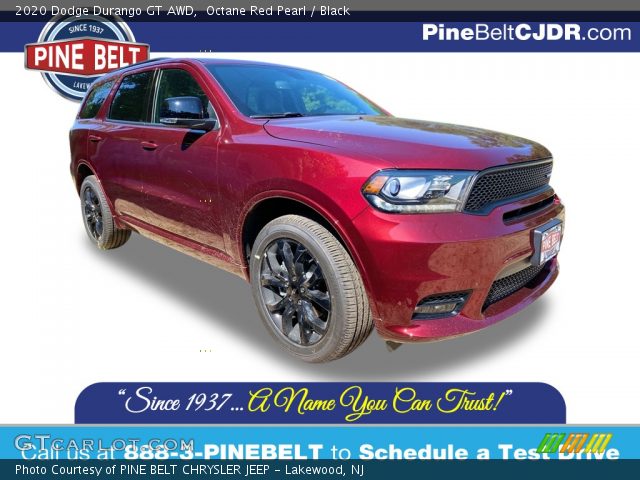 2020 Dodge Durango GT AWD in Octane Red Pearl